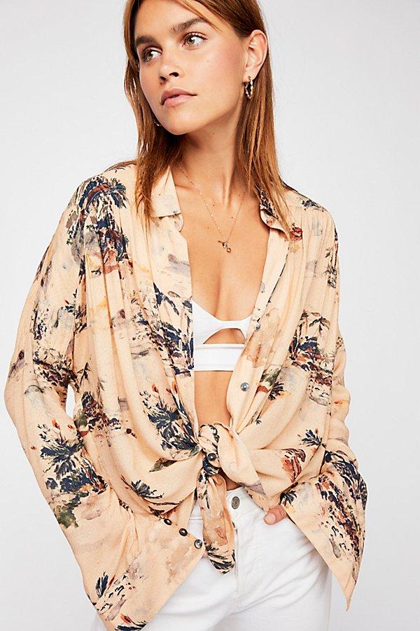 Loving On You Buttondown Top By Free People